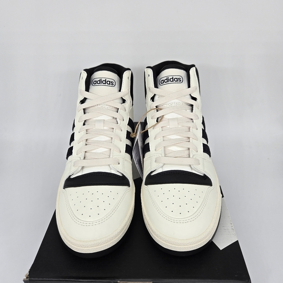 New Adidas Break Start Mid 'White Black' Women's Shoes Size 8 - Picture 2 of 8
